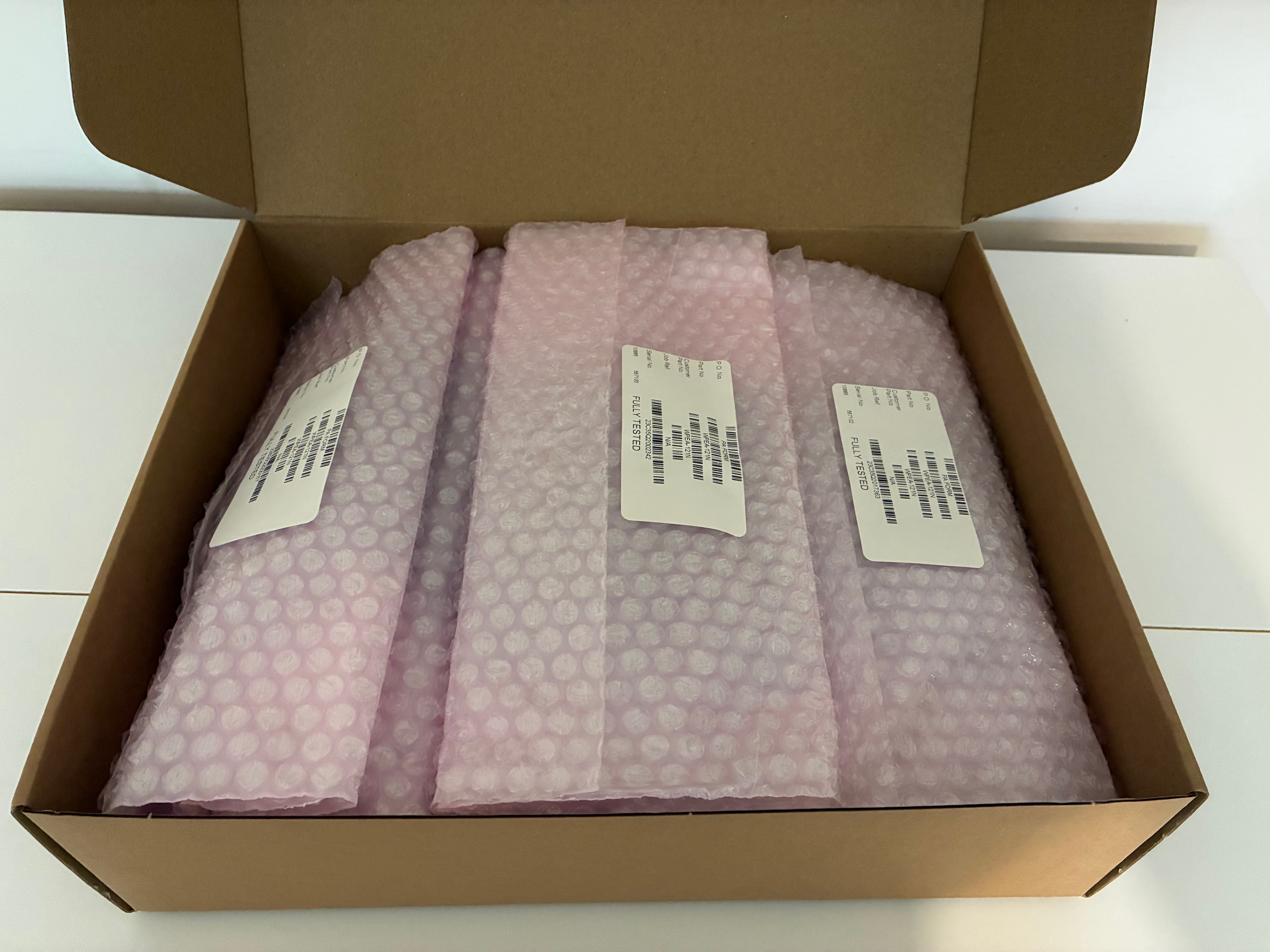 Unboxing freshly repaired ICOM boards